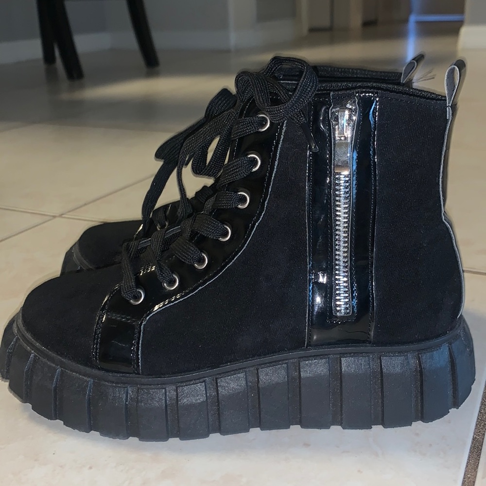 Black boots